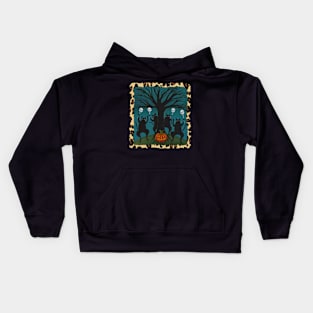 Halloween Haunt Capture the Essence of the Night with this Mysterious Hallow Tee Kids Hoodie